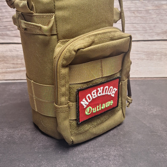 Bourbon Outlaws 2x3 Inch Embroidered Morale Patch