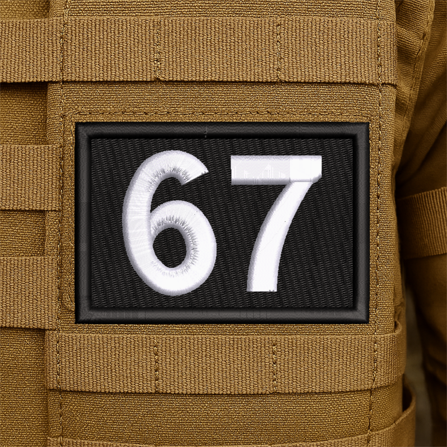 67 Funny Embroidered Morale Patch