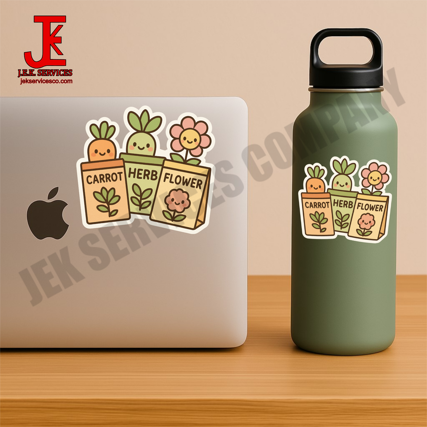 Grow A Garden Vinyl Sticker
