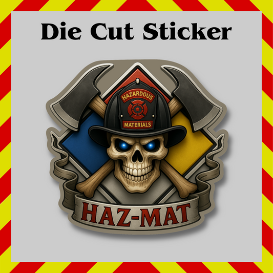 Hazmat Response Team Sticker – Firefighter