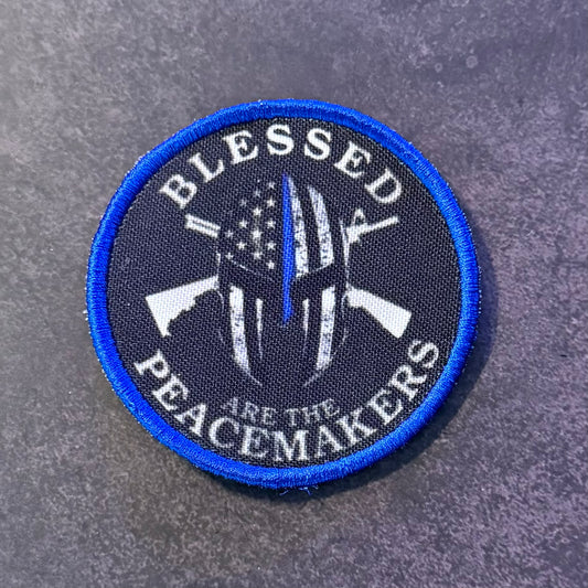 Blessed Are The Peacemakers Morale Patch | Made in USA | VELCRO® Brand Hook Backing