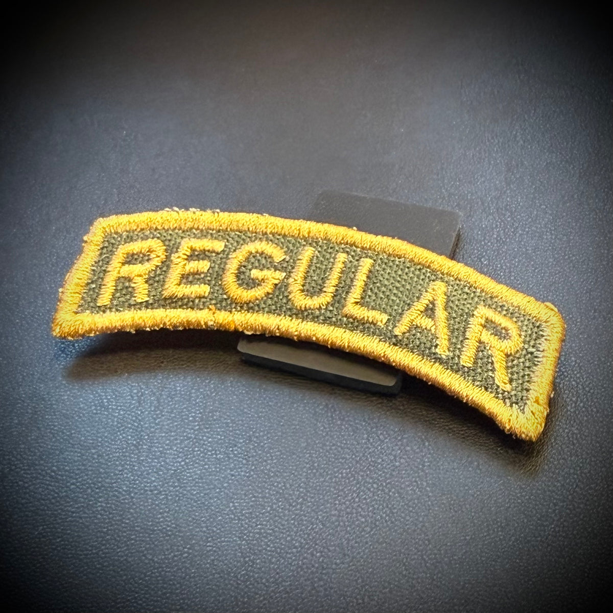 Army Regular Forces Parody Embroidered Name Tabs, 1.2x3" | VELCRO® Brand Hook Backing