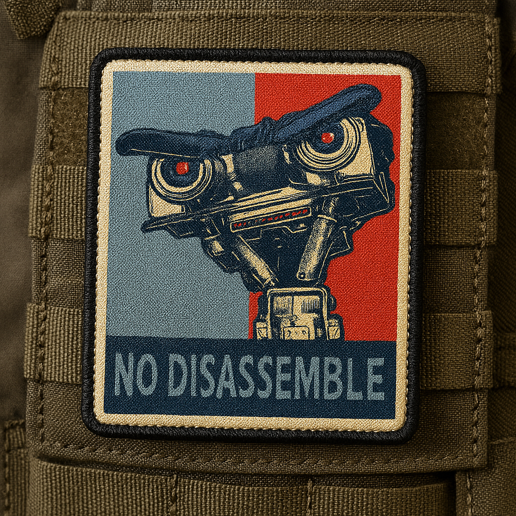 No Disassemble Printed Morale Patch
