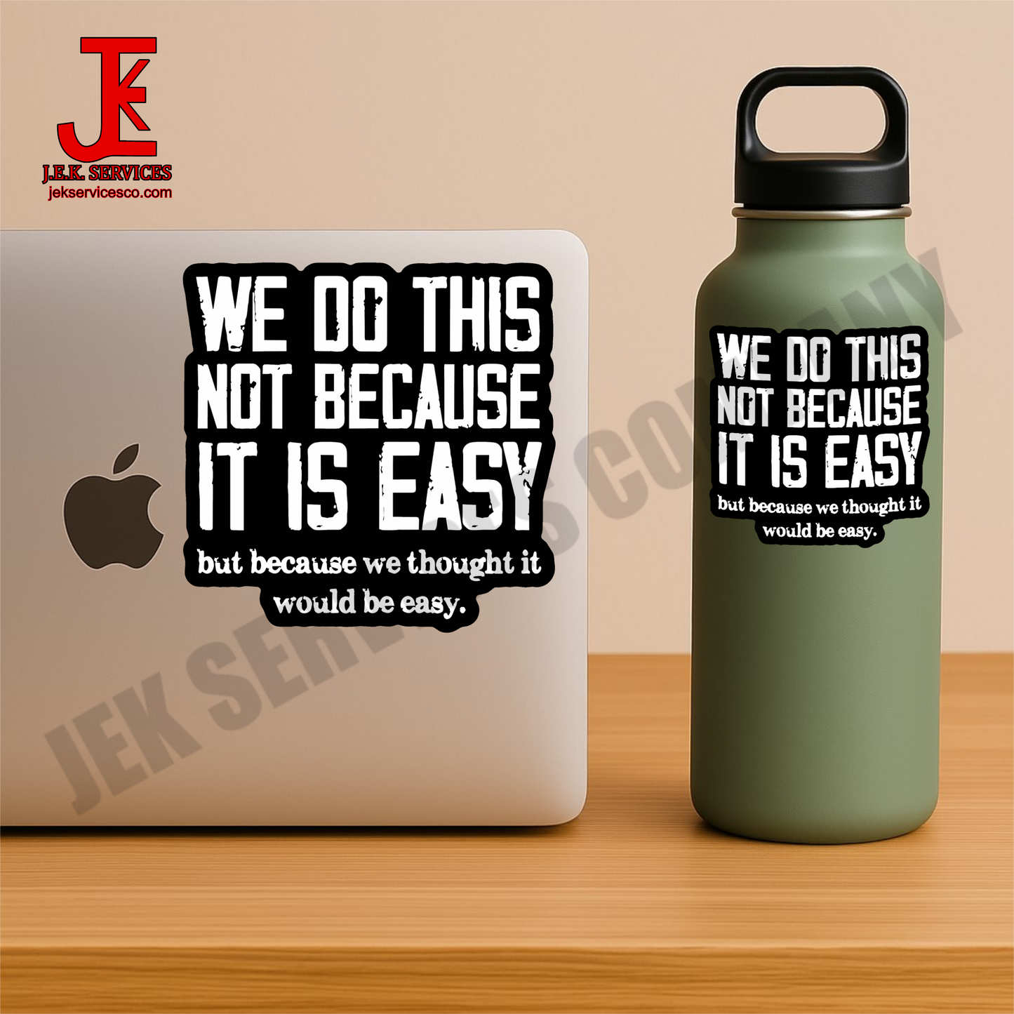 Thought It Was Easy Vinyl Sticker