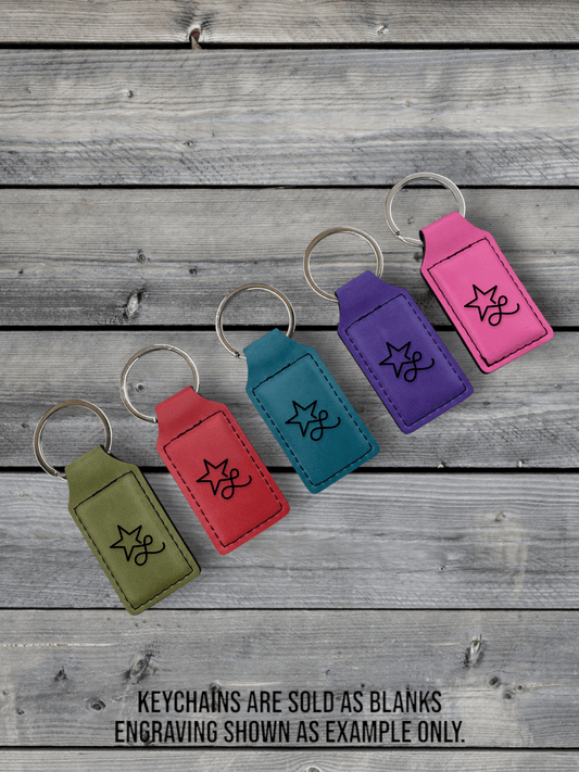 Keychains: Premium Leatherette® (10pk)