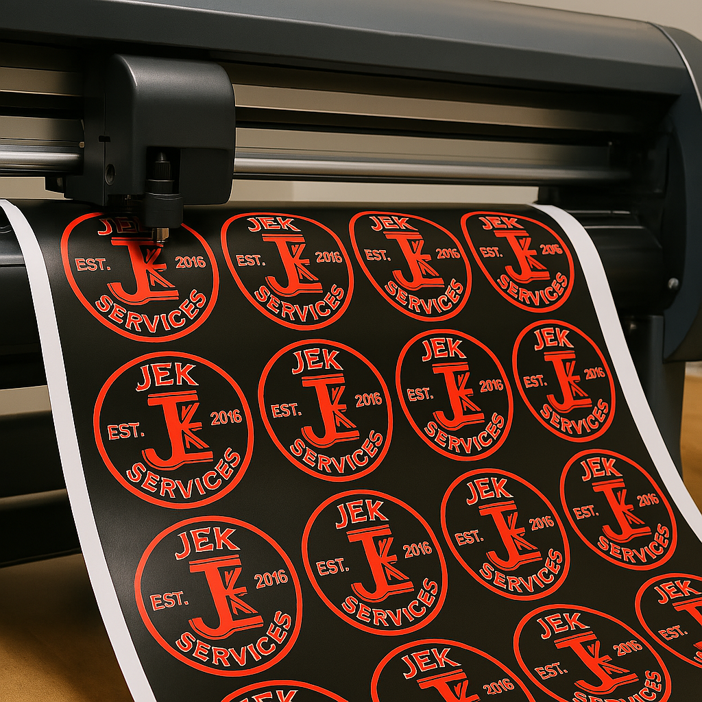 Vitruvian Man Drummer Sticker – Musical Vinyl Decal, Waterproof Drum Art Sticker