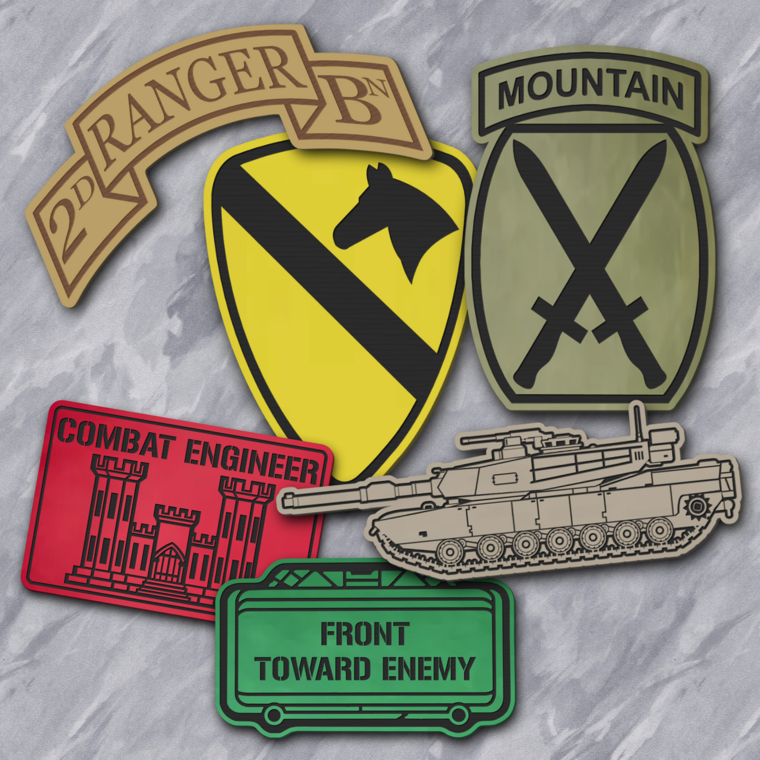 Armed Forces Patches