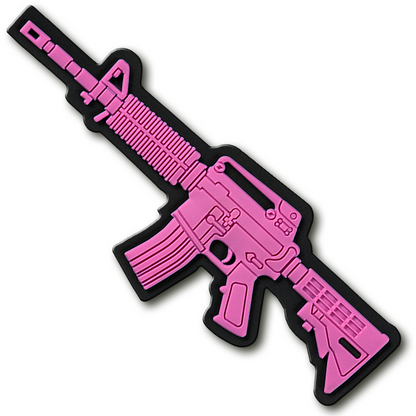 M4 Rifle 3D PVC Morale Patch | M-Tac Tactical Patch