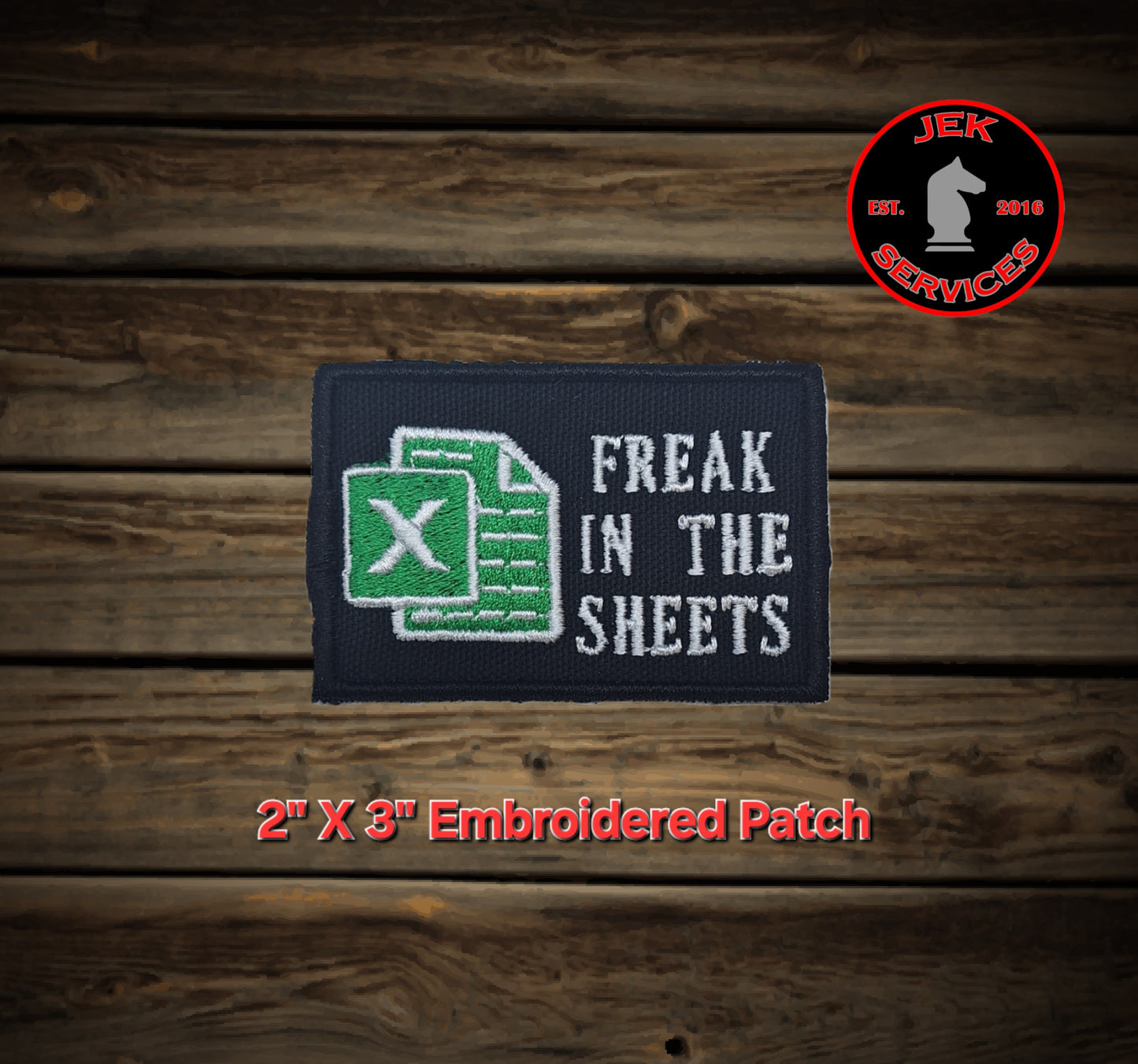 Freak In The Sheets Tactical Embroidered Patch