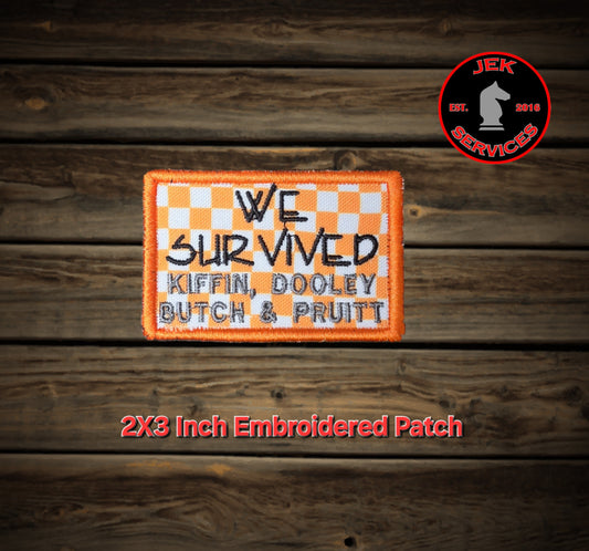 *NEW* Tennessee We Survived Embroidered/Printed Patch