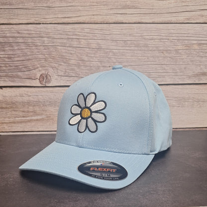 Daisy Wildflower Embroidered Caps (Build Your Own)
