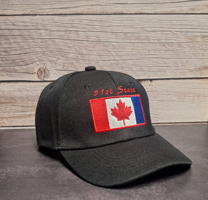 51st State, Canada Embroidered Hat