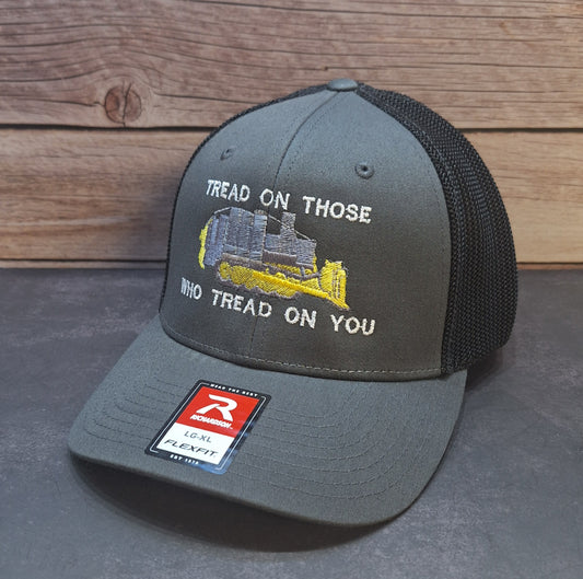 Killdozer Tread On Those Who Tread On You Embroidered Hat