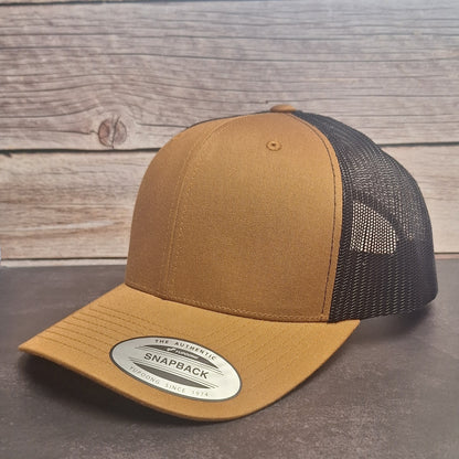 Bourbon Outlaws Old English Embroidered Cap with Customized Options