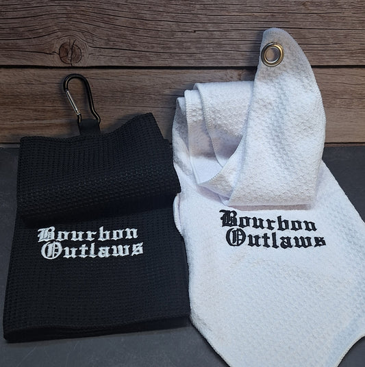 Bourbon Outlaws Golf Towel