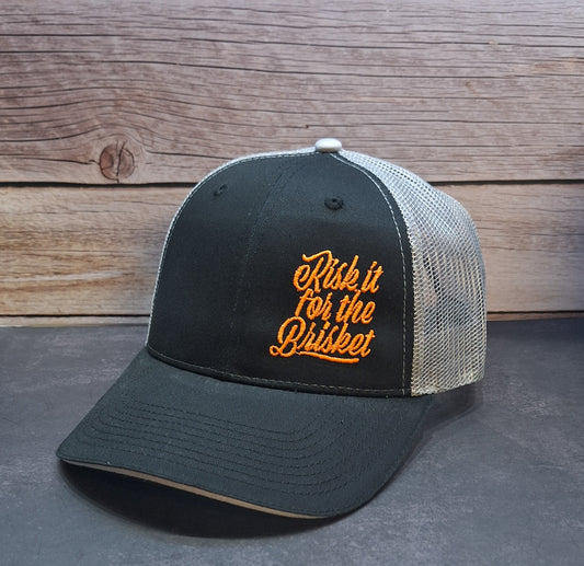 Risk It For The Brisket Embroidered Hat