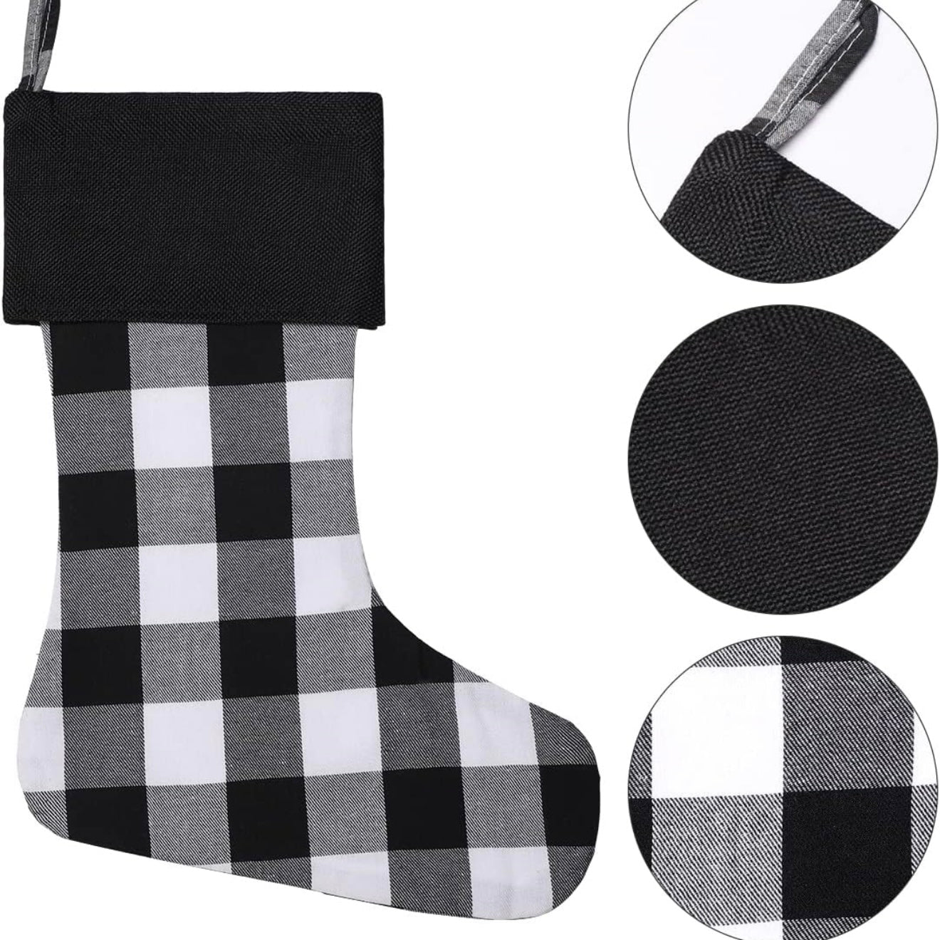 Custom Embroidered Christmas Stocking – Fast Shipping for Last-Minute Gifts & Decorations