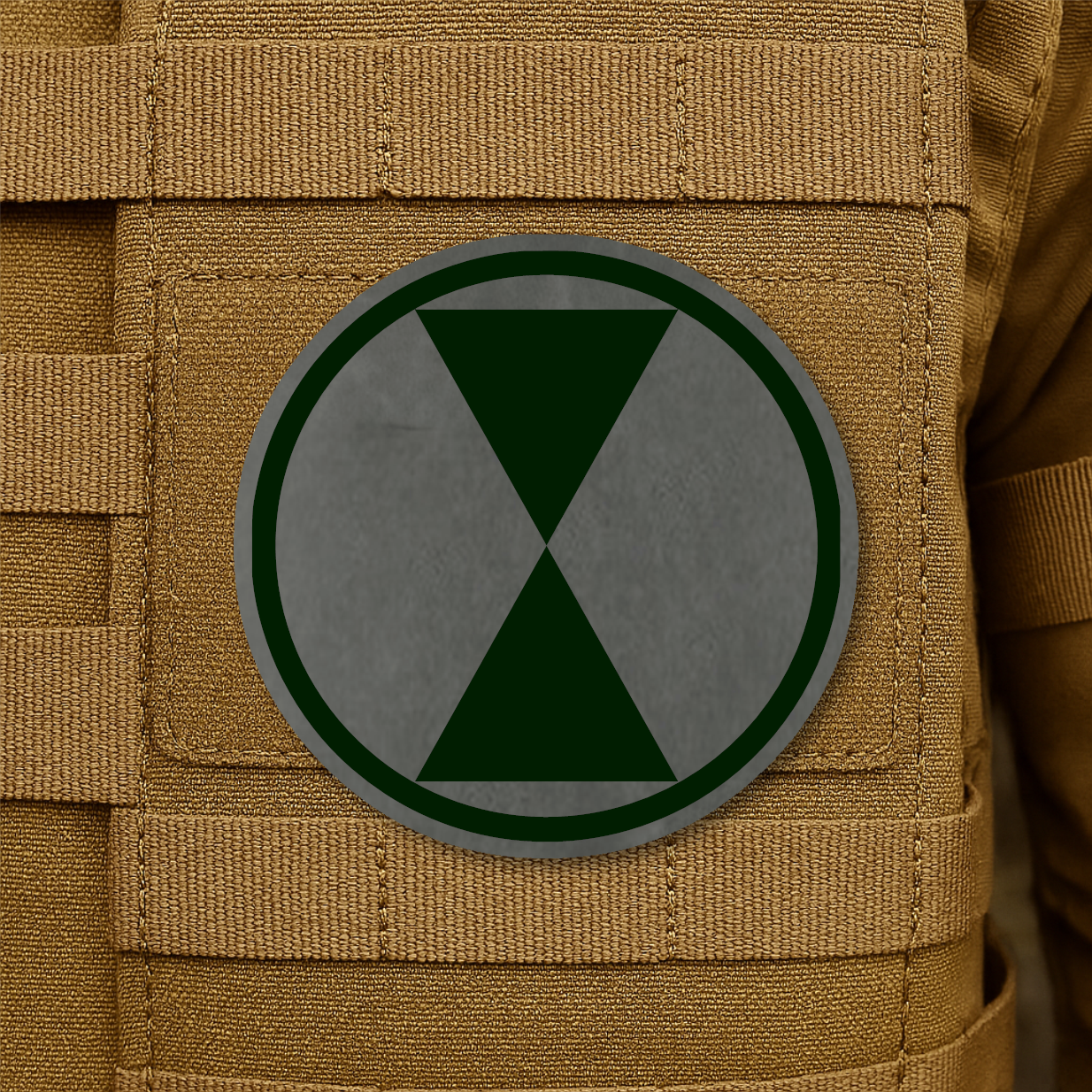 7th Infantry Division Engraved Morale Patch – 3” Hook & Loop Tactical Patch | Made in USA