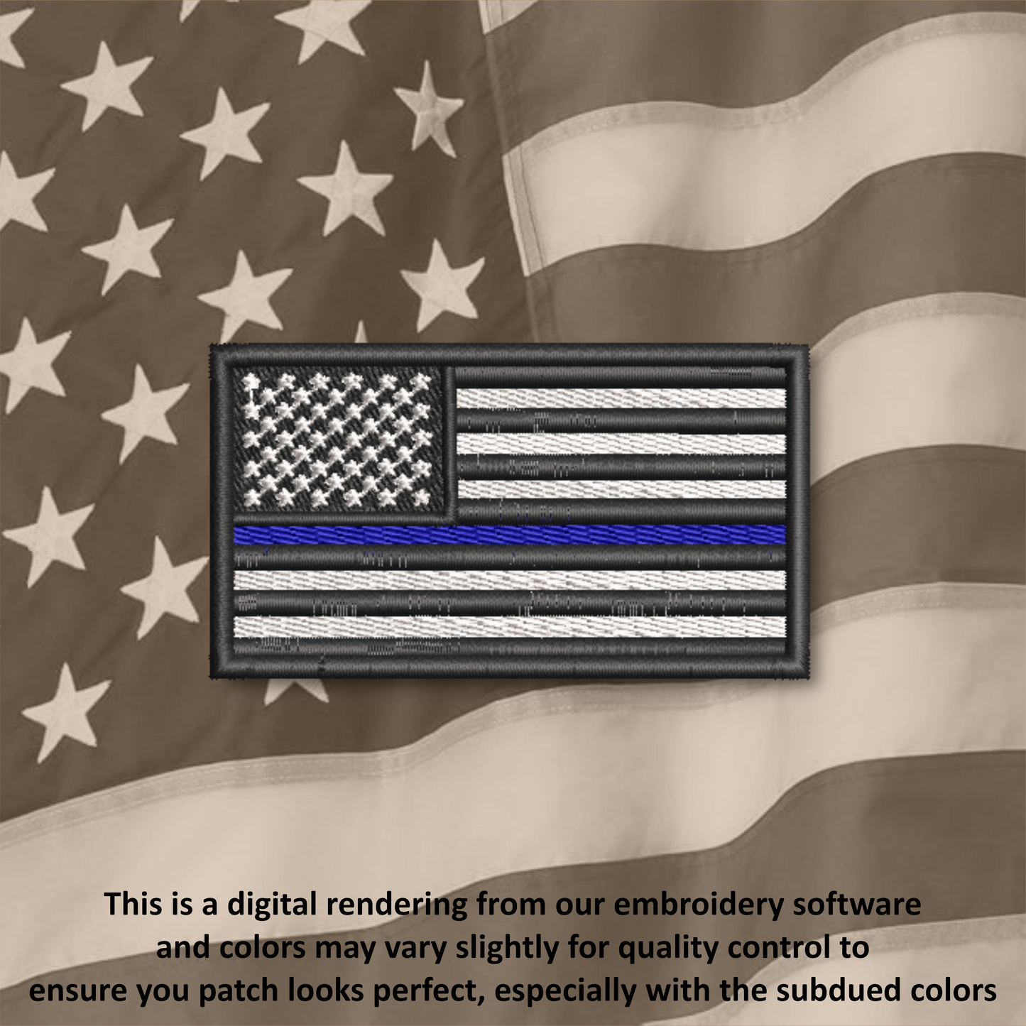 American Flag Iron-On Patch – Embroidered USA Flag Patch for Hats, Bags, Jackets & Gear | Multiple Colors & Sizes