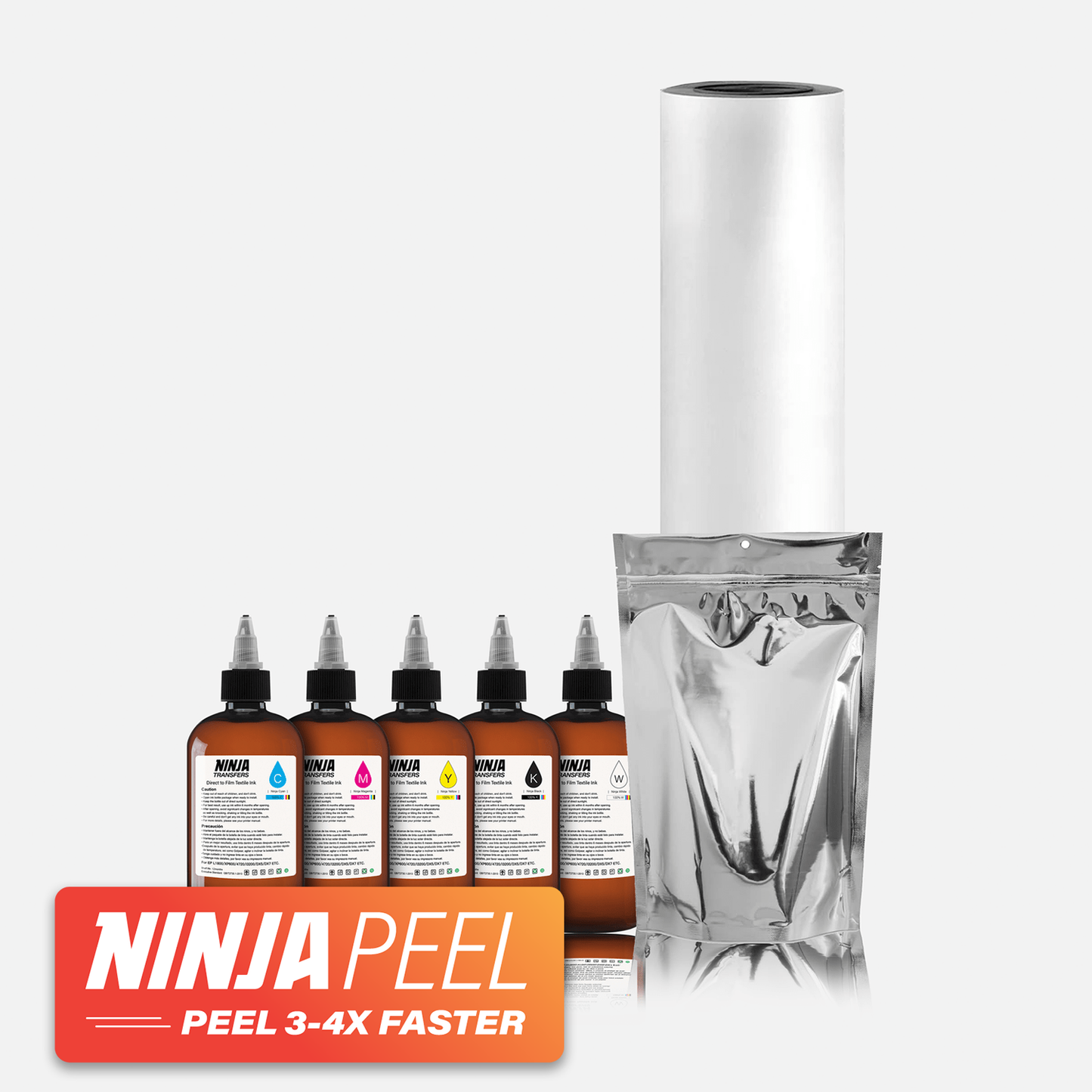DTF Consumables Test Kit for Direct-to-Film Graphics Printing
