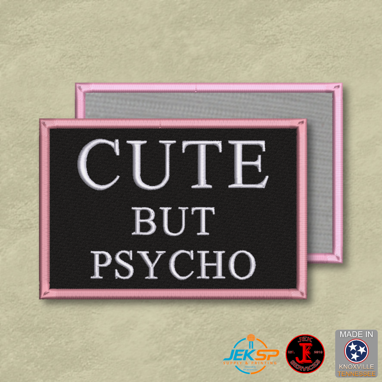 funny cute but psycho morale patch