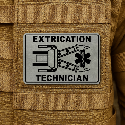 Vehicle Extrication Technician - Jaws of Life Patch – 2” x 3” Hook & Loop | Made in USA