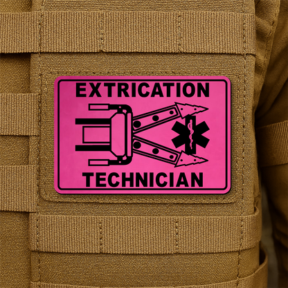 Vehicle Extrication Technician - Jaws of Life Patch – 2” x 3” Hook & Loop | Made in USA