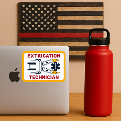 Extrication Technician Sticker – Jaws of Life Vehicle Rescue
