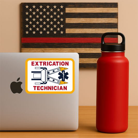 Extrication Technician Sticker – Jaws of Life Vehicle Rescue