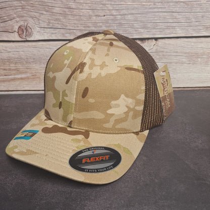 Bourbon Outlaws Old English Embroidered Cap with Customized Options