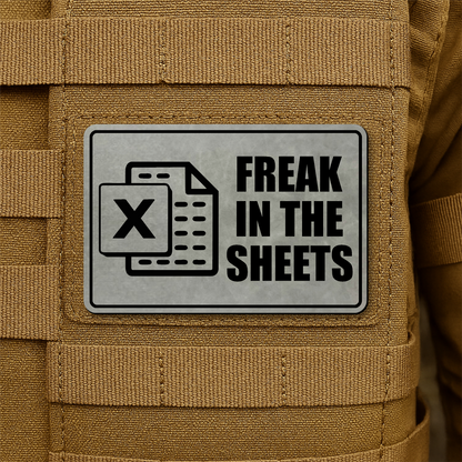 Freak In The Sheets Morale Patch 2"x3" Hook & Loop | Made in USA