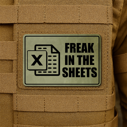 Freak In The Sheets Morale Patch 2"x3" Hook & Loop | Made in USA