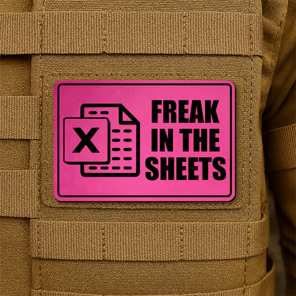 Freak In The Sheets Morale Patch 2"x3" Hook & Loop | Made in USA