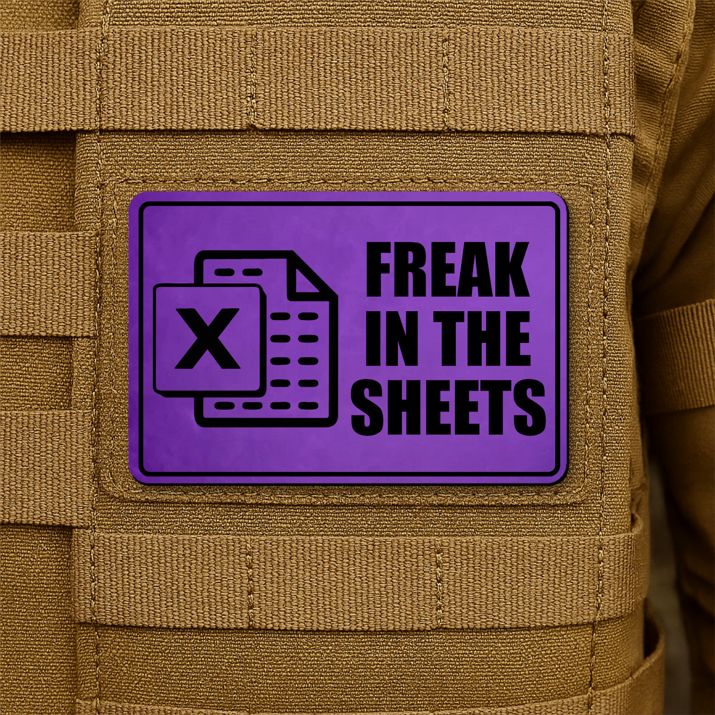 Freak In The Sheets Morale Patch 2"x3" Hook & Loop | Made in USA