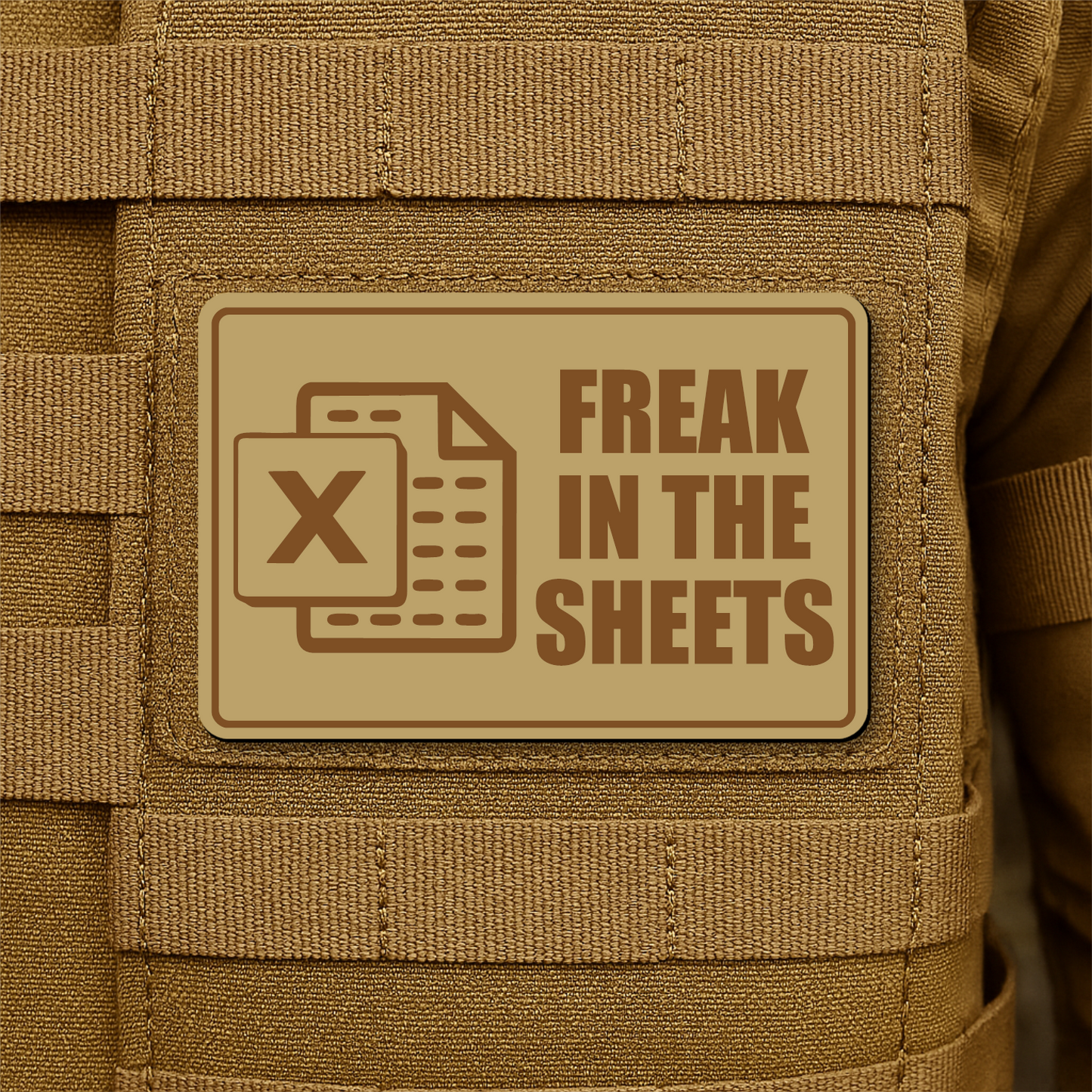 Freak In The Sheets Morale Patch 2"x3" Hook & Loop | Made in USA