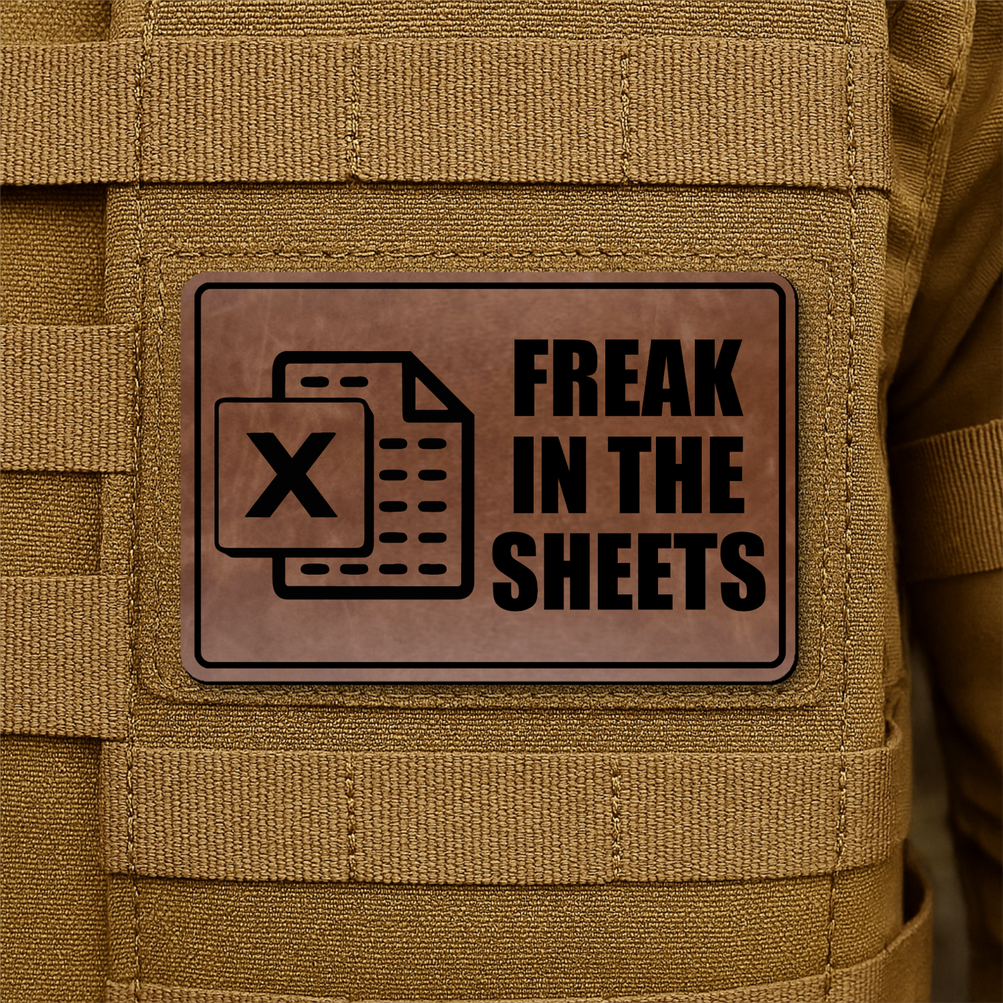 Freak In The Sheets Morale Patch 2"x3" Hook & Loop | Made in USA