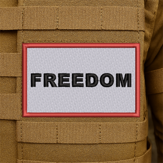 Freedom Embroidered Morale Patch