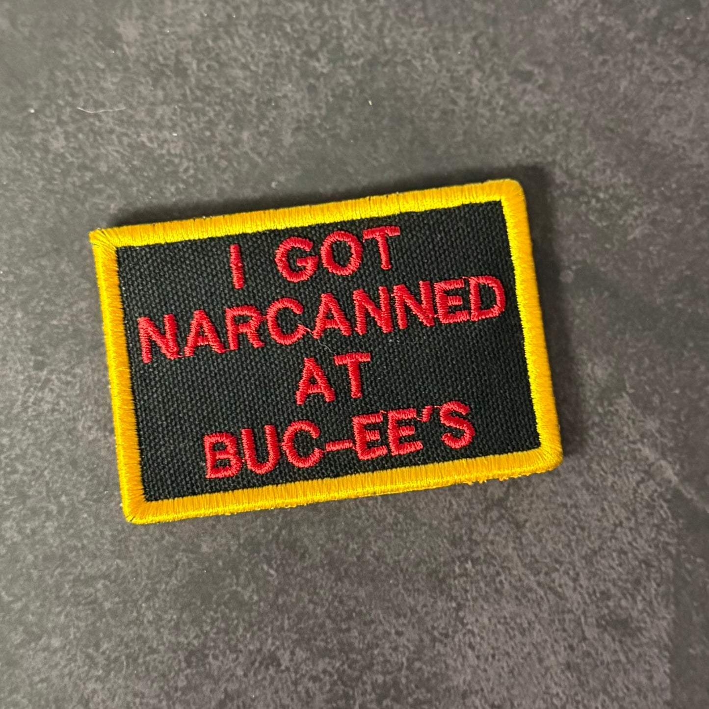 I Got Narcanned At Buc-ee's Funny VELCRO® Morale Patch | Made in USA