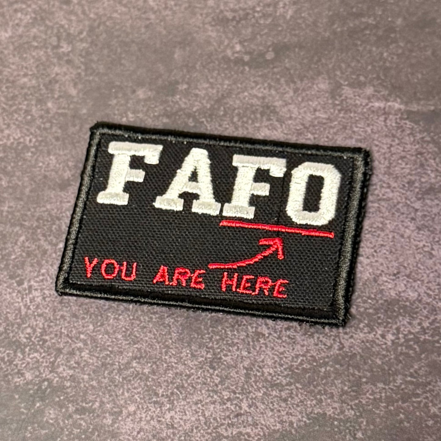 FAFO Funny VELCRO® Morale Patch | Made in USA