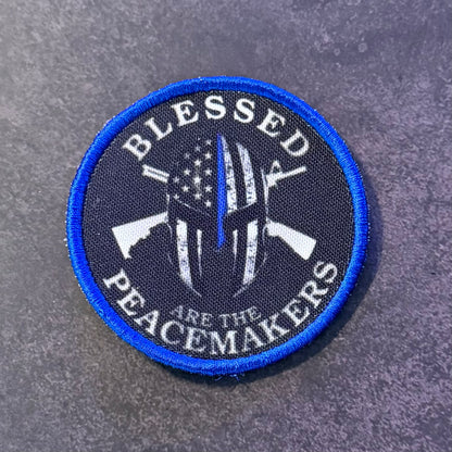 Blessed Are The Peacemakers Morale Patch | Made in USA | VELCRO® Brand Hook Backing