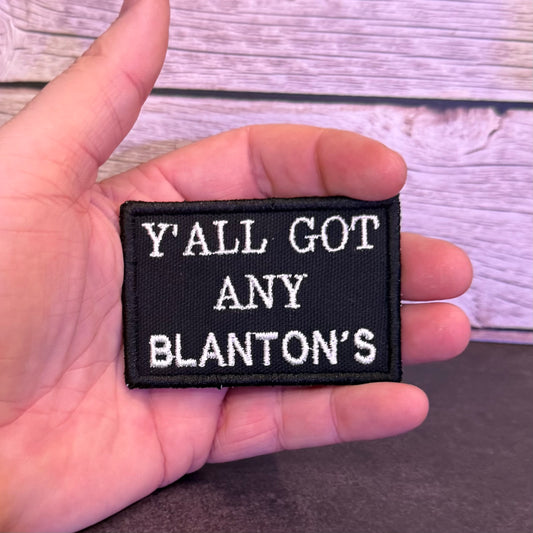 Got Any Blanton's Funny Morale Patch | Made in USA | VELCRO® Brand Hook Backing