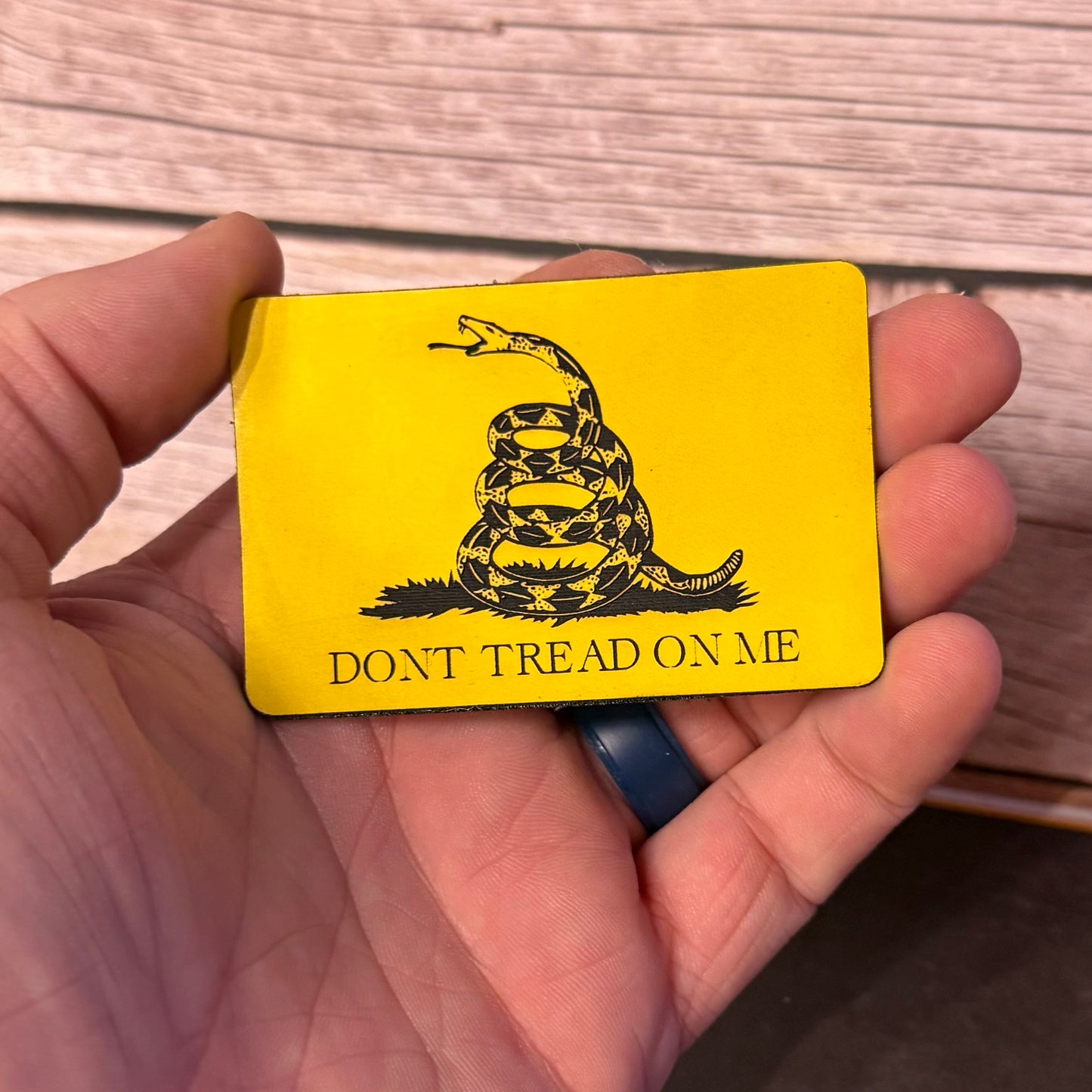 Don’t Tread on Me Gadsden Tactical Flag Patch, 2x3" | Made in USA | VELCRO® Brand Hook Backing