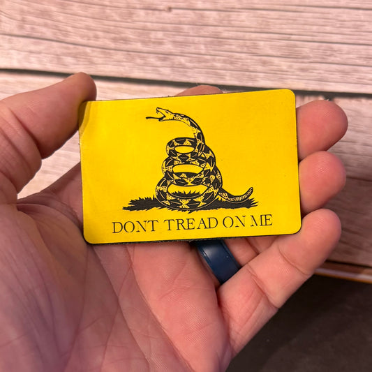 Don’t Tread on Me Gadsden Tactical Flag Patch, 2x3" | Made in USA | VELCRO® Brand Hook Backing