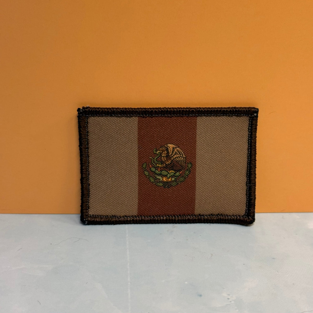 Mexico national flag flag morale patch for gear or patch display, detail product photo