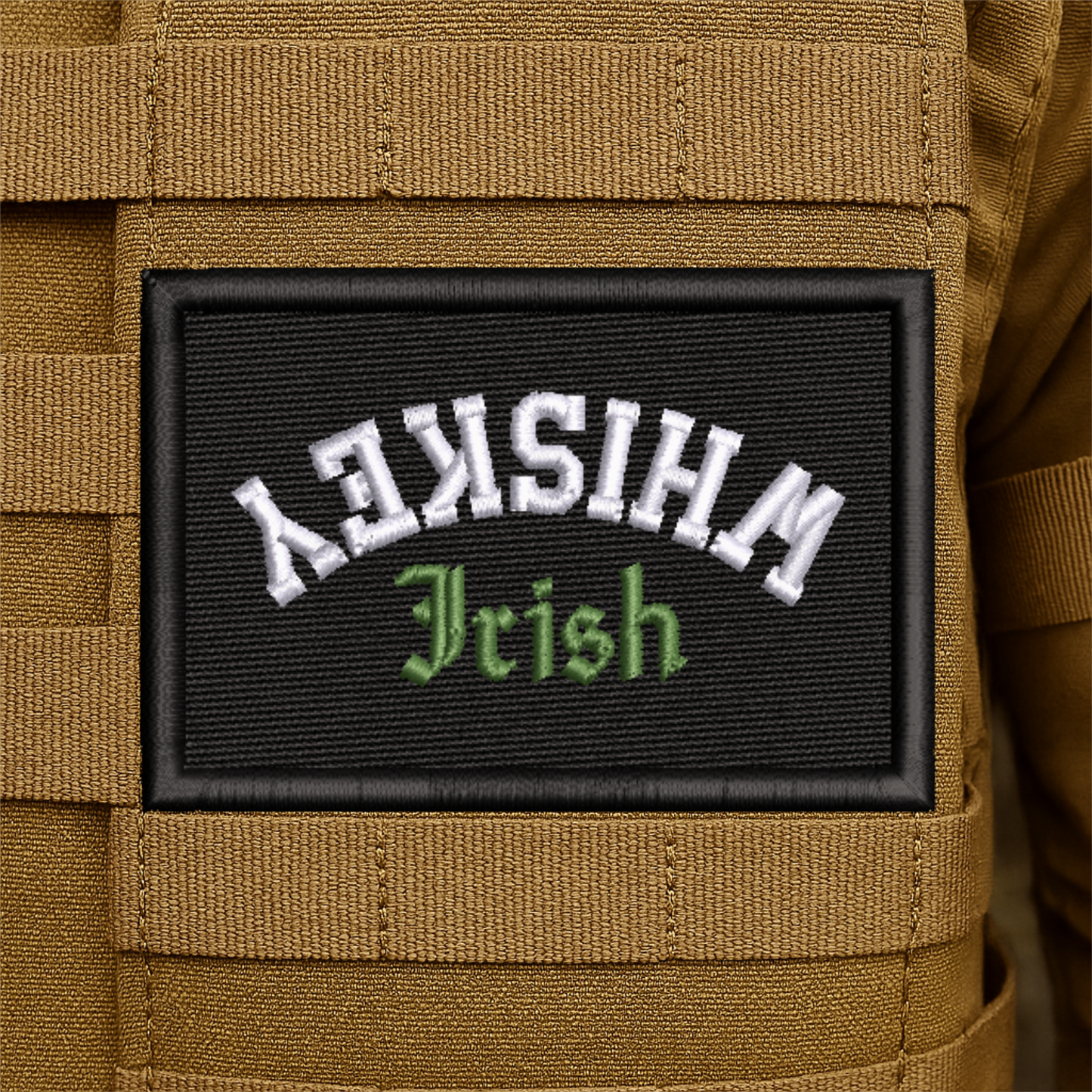 Irish Whiskey Funny Embroidered Morale Patch