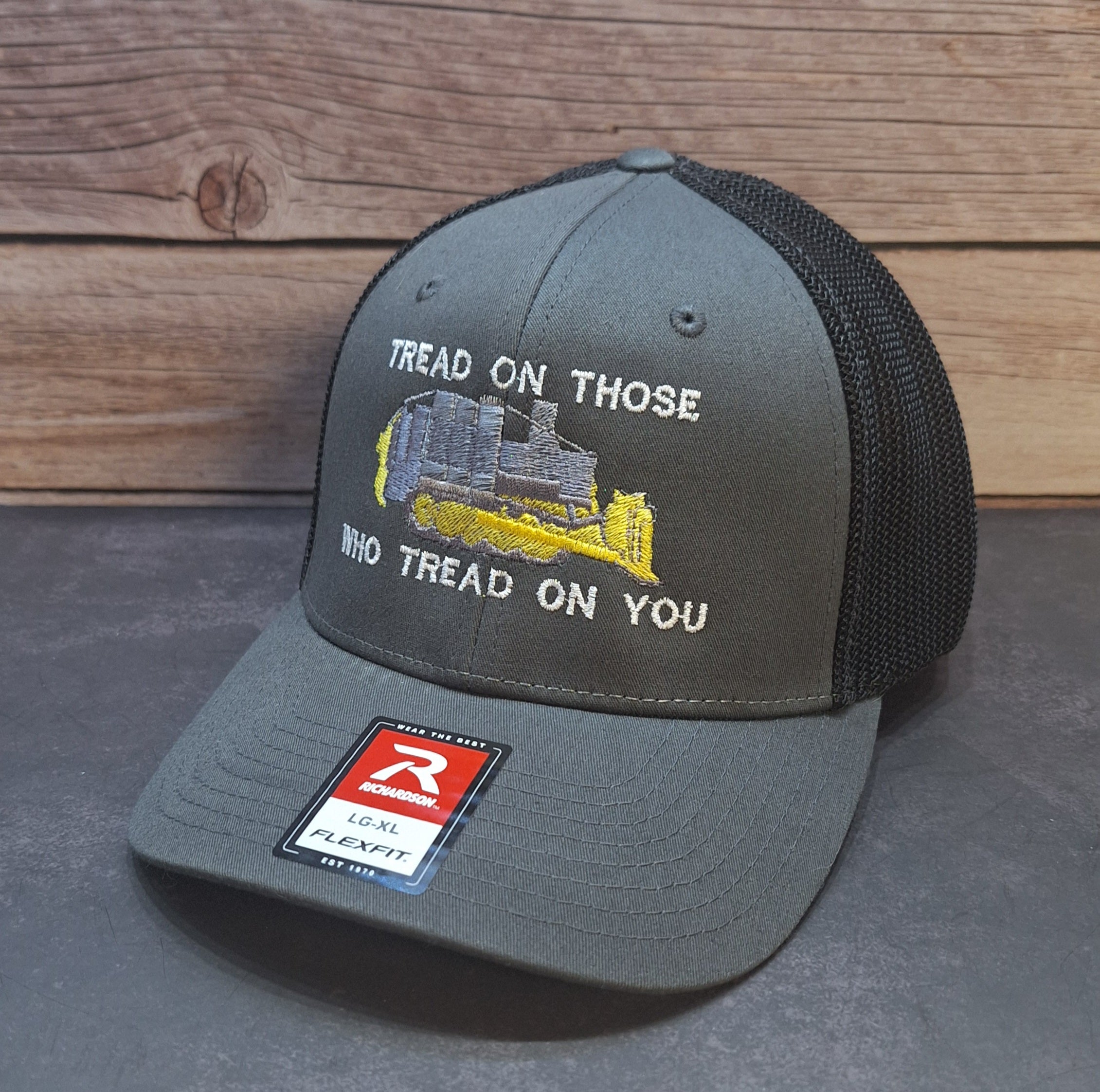 Killdozer, Tread On Those Who Tread On You Embroidered Cap – JEK ...