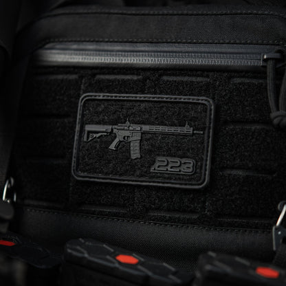 AR-15 223 PVC Morale Patch | M-Tac Tactical Patch