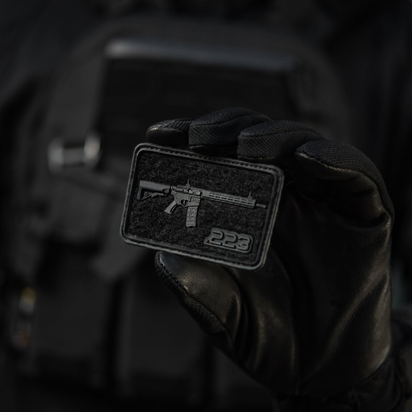 AR-15 223 PVC Morale Patch | M-Tac Tactical Patch