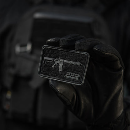 AR-15 223 PVC Morale Patch | M-Tac Tactical Patch