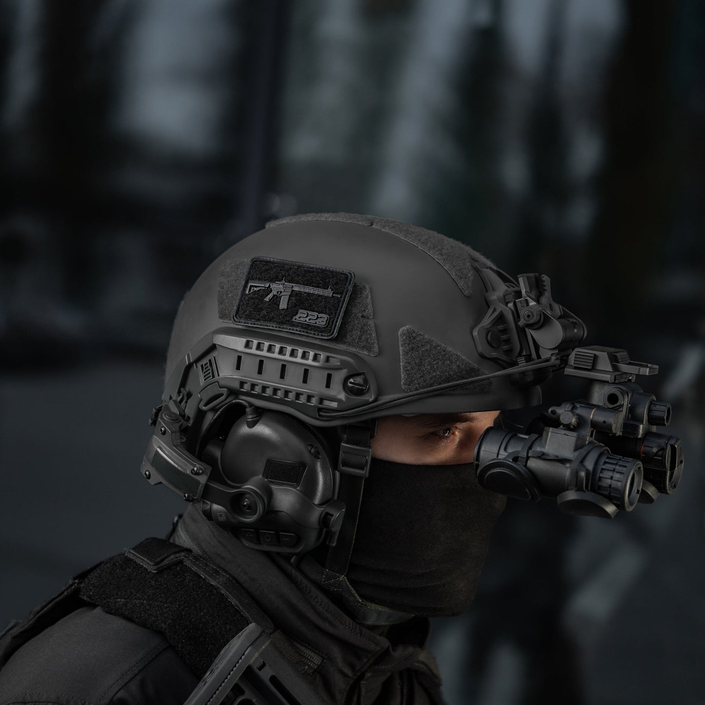 AR-15 223 PVC Morale Patch | M-Tac Tactical Patch